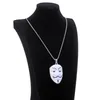 Film V moordenaars masker ketting tij mannelijke hiphop hanger ketting punk sieraden groothandel gouden kleur kettingen voor mannen