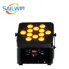 New arrival best selling stage light 12pcs 18w 6in1 RGBAW UV Battery powered Wireless IR DMX control up led par light for wedding party