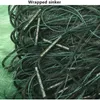Profundidade 15m20m rede de pesca de 3 camadas comprimento 100m rede de pesca monofilamento rede de nylon ferramenta ao ar livre rede de pesca enrolada chumbada4608247