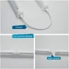 Stock negli Stati Uniti + 2ft 4ft 5ft 6ft 8ft LED Tube Light Tubi LED integrati a forma di V 8 piedi Cooler Door Freezer LED Lights