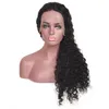 Malaysiskt mänskligt hår 13x4 spetsfront peruker våta och vågiga 1030 tum vattenvåg naturlig färg före plockat justerbart band virgin hår 2744605