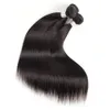 KissHair Natürliche Farbe 10-26 Zoll Echthaarbündel Rohes reines indisches seidig glattes Haarwebart brasilianische malaysische peruanische Haarverlängerung Doppelschuss