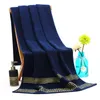 Luxe premium badhanddoek handdoek golden draad borduurwerk wolkenpatroon oriënteren