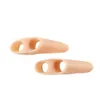 Siliconen Gel Pinky Toe Separator Spacer Kleine Teen Corrector Protector Rechtzetten Verminderen Pijnbestrijding voor Eelt Likdoorns en Blaren