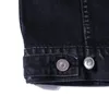 Мужская джинсовая куртка мужчины женщины парижские повседневные пальто черные голубые модные дизайнерские куртки мужская одежда размер M-xxl