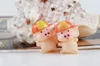 Mini 6PCS piggy decor supplies moss micro landscape deco Garden deco Creative handicrafts