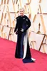 Arrival 92Th New Oscar Awards Olivia Colman Mermaid Evening Dresses Jewel Neck Veet Long Sleeves Floor Length Red Carpet Celebrity Dress