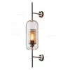 Iron Net Wall Sconce Glass Lamp Globe Cylinder Shade Dinning Room Bedroom Restaurant Hotel Industrial Affordable Luxury Light