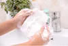 Sapone detergente in schiuma Sacchetti per lavare il viso in nylon per bolle da bagno Sacchetti per bolle di sapone appesi Colore bianco SN9967089231