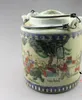 China old folk porcelain Painted Teapot Flagon