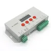 Edison2011 K1000C LED SD Kart Piksel Denetleyicisi DC5 ~ 24 V WS2801 WS2811 için WS2812B LPD6803 LED 2048 Şerit Işık Modülü DMX512 Controller