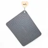 Alimentos Grau Silicone impermeável Placemat Tapete de Tabela Calor Isolamento Anti-Skidding Coasters Durável Mesa Almofadas para Jantar de Cozinha DBC BH3572