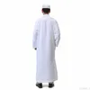 Muslimskt mode för män Islamiska kläder Saudi Arab Dubai Robes Kaftan Abaya Eid Al-Fitr Jubba Thobe Arabiska islam Long Robes