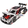 Техника RC Модель 13075 Super Racing Sport Car AMG C63 Строительные Блоки Кирпичи MOC-6687 6688 Сборка Детские Образование Рождественские подарки День рождения Игрушки для детей