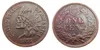 US08 Hobo níquel 1877 Indian Cent Penny enfrentando crânio esqueleto zumbi cópia moeda pingente acessórios Coins217V