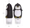 Bottiglie di lozione cosmetica per shampoo pinguino orso bottiglia vuota in silicone Dispenser per lozione per gel di silice da viaggio per liquidi da viaggio TSA