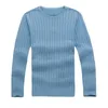mens sweater Winter Crew Neck Casual Knit Jumpers Sweaters Mens Long Pullovers Embroidery Casual bottomed sweater