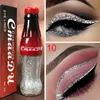 DHL GRATIS CMAADU NIEUWE GLITTER VLOEISTLE EYELINER 12 Kleuren Oog Make-up Gelfles Waterdicht en gemakkelijk te dragen Glanzende Pigment Koreaanse Cosmetica