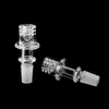 Smoking Diamond Knot Quartz Enail Banger Suit 20mmOD grzałka cewki 14mm 18mm mężczyzna kobieta do szklanych Bongs Dab Rigs