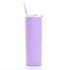 The latest 20OZ mug, slim with straws in 14 colors and styles, sliding lid, coffee insulation milk cup, custom logo support,