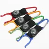 500X Water Bottle Clip Hook Buckle Lock Strap Holder Multifunction Mountaineering Carabiner With compass