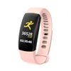 F64HR Moniteur d'oxygène sanguin Bracelet intelligent Tension artérielle Moniteur de fréquence cardiaque Fitness Tracker Montre-bracelet intelligente pour Android iPhone iOS