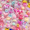 Mode 200 Pcs/Lots Mixte En Plastique Enfants Anneau résine Bijoux Enfants cadeau Garçons Filles Dessin Animé Animal Fleurs Fruits bébé Avantages tangibles bande de doigt