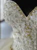 vestidos de mariee Luxury Wedding Dresses Draped Gold Appliques Beading Ball Gown 2020 Customized Plus Size Bridal Dress