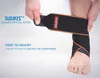 Aolikes Safety Support Support Siłownia Protection Black Foot Bandaż Elastyczna Kostka Brace Band Guard Sport Tobilleras