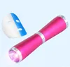 Aluminum Money Inspection UV LED flashlight ultra violet Torch Light mini Pen flashlights 395nM 365nM uv Pen lighting Currency detector