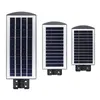 Luz de rua led solar 30w 60w 90w LED solar Luzes LED PIR Motion Sensor Syncronization Lâmpada à prova d 'água remoto para jardim quadrado pátio