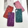 HEISSE Epoxy-Handyhülle mit Bling-Fall für iPhone 11promax 7plus/8/6s Fritillaria-Handyhülle