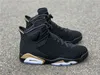 nuevo 6 vi dmp negro oro alto og hombres baloncesto zapatos negro infrarrojo liebre entrenadores 3m reflectante cactus jack ts zapatillas tamaño 712