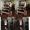2019 bodybuilding biceps trekkoord triceps trekkoord commerciële gym apparatuur tricep verstelbare nylon touw push naar beneden a