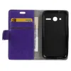 Kazine Crazy Horse Texture Lederen Portemonnee Case voor Alcatel Pixi4 4.0