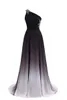 2020 Nieuwste hete verkoop Sexy Halter Gradiënt Prom Jurken met Lange Chiffon Plus Size Ombre Avond Party Jurken Formele Partyjurk QC1469