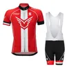 2019 Felt Team Cykling Korta ärmar Jersey Bib Shorts sätter vår och sommar Mäns snabba cykelkläder U51708