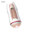Leten Automatic Male Penis Massagers USB Charging Electric Male Masturbator 7 speed vibrator Artificial Vagina Sex Toys For Men Y191010