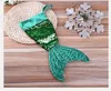 Christams Decorations Mermaid Shape Christams Stocking Bling Bead Flip Tail Socks Bag Bag Bag Stocking 3 Colors لاختيار زخارف XMAS CHST1