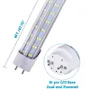 Tubo de lâmpadas LED T8 4FT 25pcs 60W G13 Bi-Pin ponta dupla alimentado 6000K branco frio