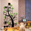 Дети мультфильм фото дерево творческий 3d хрустальные стерео стены наклейки гостиная телевизор фон украшения стены дома декор