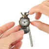 Steampunk 클래식 클래식 무당 벌레 디자인 아날로그 석영 포켓 시계 목걸이 체인 남성 여성 어린이 Reloj de Bolsillo