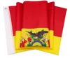 90 * 150 cm Bolivien Flagge Land Nationalflaggen 3x5ft fliegende hängende billige Polyester-Druckflaggen mit zwei Ösen, kostenloser Versand