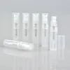 Mini 2-5ML Transparent Plastic Spray Bottle Small Refillable Cosmetic Packing Atomizing Spray Liquid Container