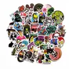 DHL Waterproof Cool Stickers Pack 50pcs Sugar Skull Stickers Decals for Kids Laptop Cars Motorcycle Bicycle Luggage Graffiti Skateboard