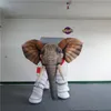 Partihandel jätte anpassad modell uppblåsbar animalisk grisuppblåsbara elefant noshörningar med för parkhändelsedekoration