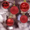 24PCS / SET Рождественская елка Красочный Christmas Ball Xmas Tree украшения Для дома Party Отель Магазин окна Свадебные украшения