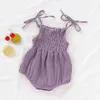 幼児の赤ちゃんキッズガールジャンプスーツロンパーボディスーツコットンサマー服衣装1552150