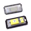 2PCS Białe światła tablicy rejestracyjnej LED dla BMW E46 4D 323I 325I 328I 6000K 12V Płyta rejestracyjna żarówka