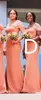 African Mixed Styles Mermaid Bridesmaid Dresses Long Cheap Convertible Wedding Party Dress Off Shoulder Plus Size Maid Of The Hono5298734